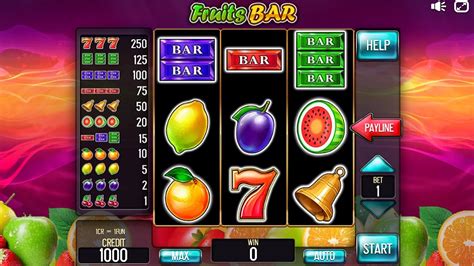 Play Fruits Bar slot